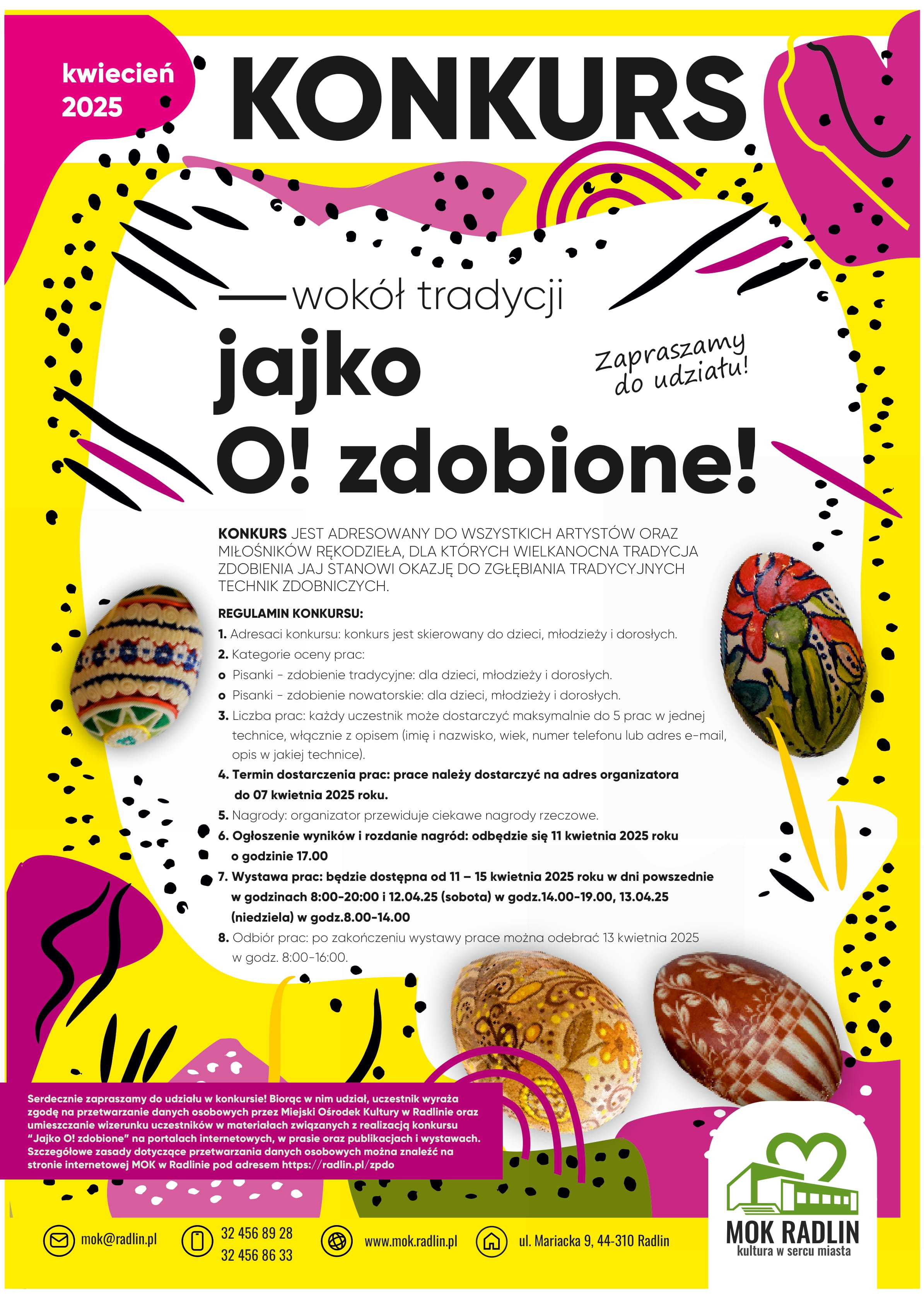 KONKURS - wokół tradycji JAJKO O! ZDOBIONE!