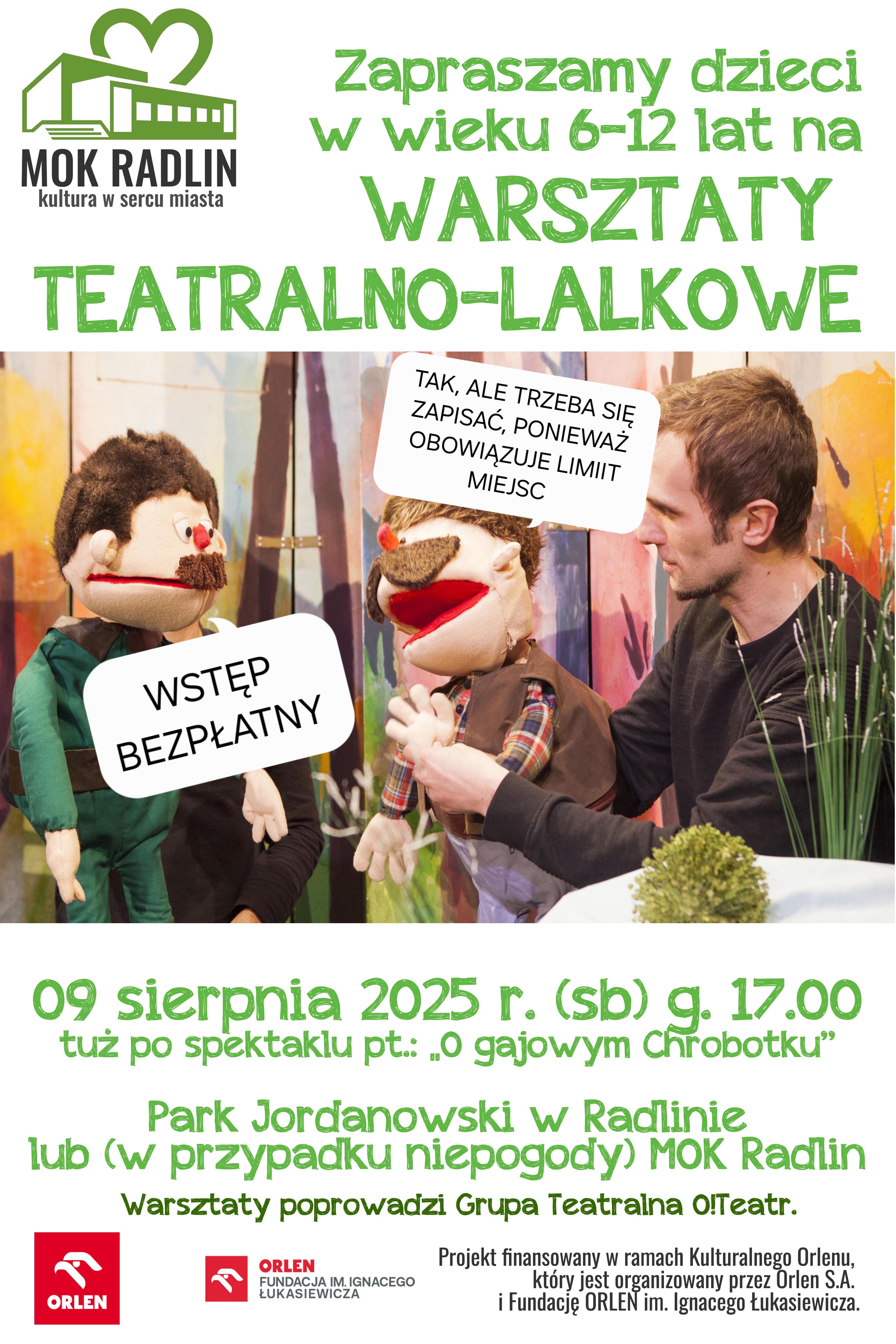 Warsztaty teatralno-lalkowe
