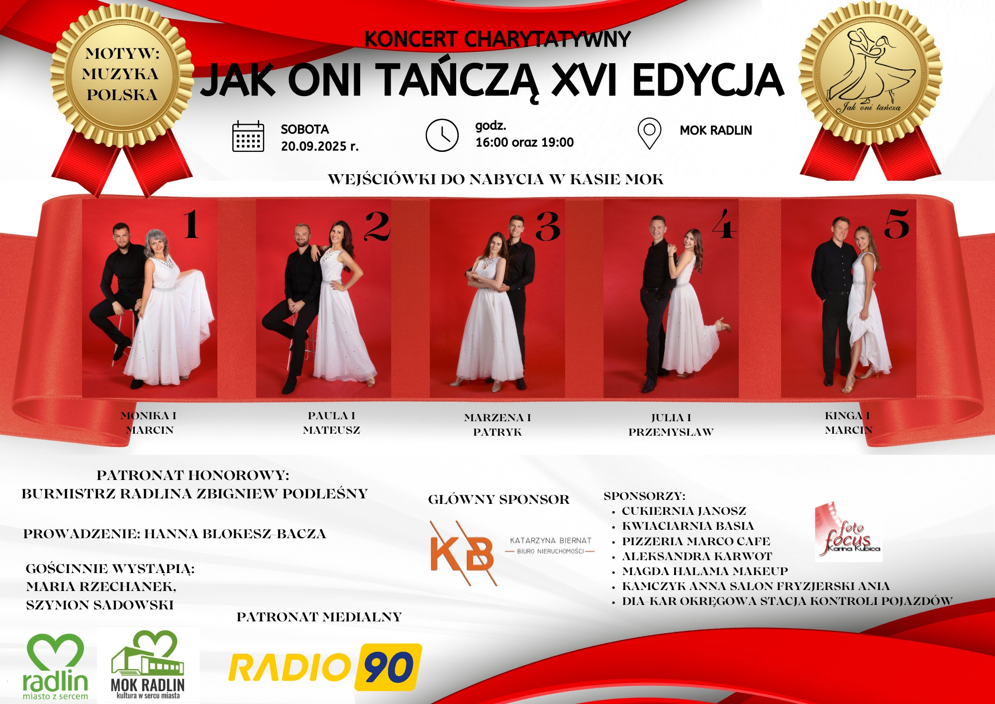 Jak Oni Tańczą XVI Edycja - koncert charytatywny Jak Oni Tańczą XVI Edycja - koncert charytatywny