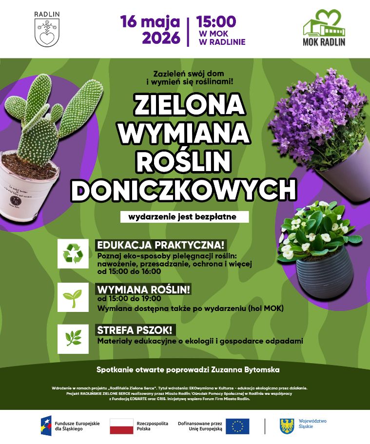 Zielona Wymiana Roślin Doniczkowych 2026 Zielona Wymiana Roślin Doniczkowych 2026