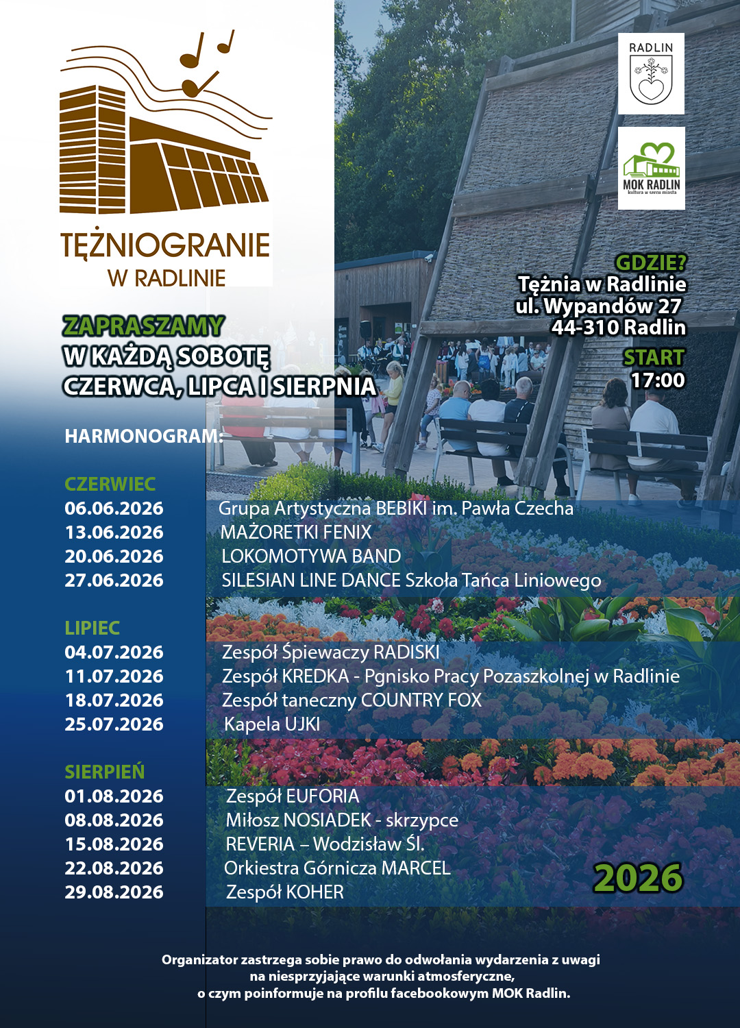 TĘŻNIOGRANIE W RADLINIE 2026 TĘŻNIOGRANIE W RADLINIE 2026